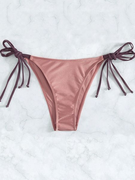 tie side bikini bottom f5la#, White;black