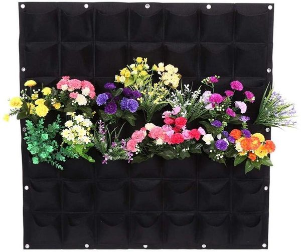 49pockets garden planter pocket planting bag felt fabric wall mount grow plant hanging pouch fr flower vegetables indoor outdoor
49pockets garden planter pocket planting bag felt fabric wall mount grow plant hanging pouch fr flower vegetables indoor outdoor
