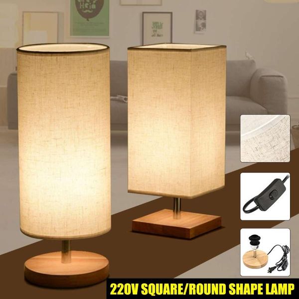 modern design cloth desk table lamp e27 220v bedside lamp lights wood base for indoor bedroom living room student bookcase
modern design cloth desk table lamp e27 220v bedside lamp lights wood base for indoor bedroom living room student bookcase