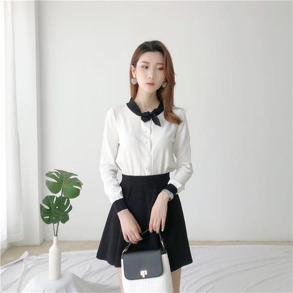 women's sweaters 2021 autumn and winter sweater cardigan short shawl shirt, White;black
women's sweaters 2021 autumn and winter sweater cardigan short shawl shirt, White;black