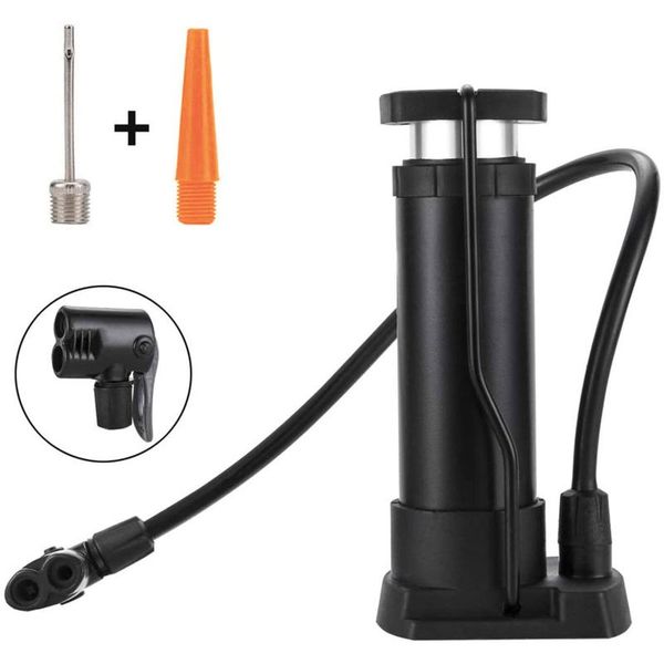 bike pumps mini portable bicycle tire floor hand foot football basketball high pressure tool#40
bike pumps mini portable bicycle tire floor hand foot football basketball high pressure tool#40
