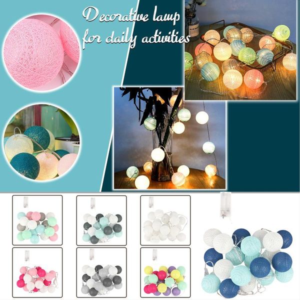 strings 30 led cotton ball garland string lights 4.5meters airy hanging bedroom living room christmas fairy lighting home decor
strings 30 led cotton ball garland string lights 4.5meters airy hanging bedroom living room christmas fairy lighting home decor