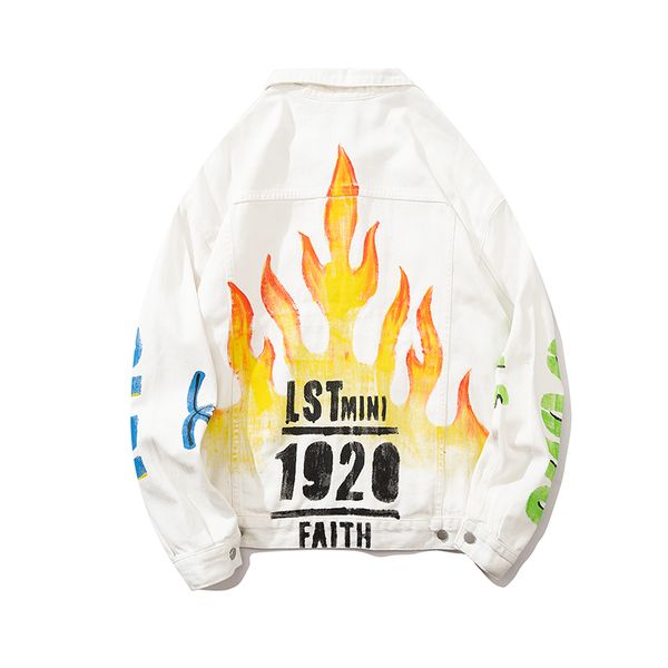 2021 new flame graffiti harajuku casaco denim dos homens de tamanho e streetwear solto bluso jeans jaqueta hip hop f6lg, Black;brown
2021 new flame graffiti harajuku casaco denim dos homens de tamanho e streetwear solto bluso jeans jaqueta hip hop f6lg, Black;brown