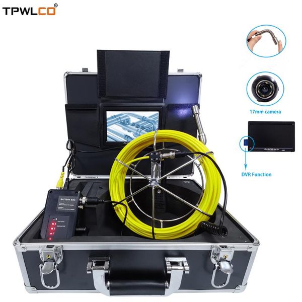 17mm cam endoscope drain-sewer video camera 7inch hd 720p monitor pipe pipeline inspection device borescope system
17mm cam endoscope drain-sewer video camera 7inch hd 720p monitor pipe pipeline inspection device borescope system