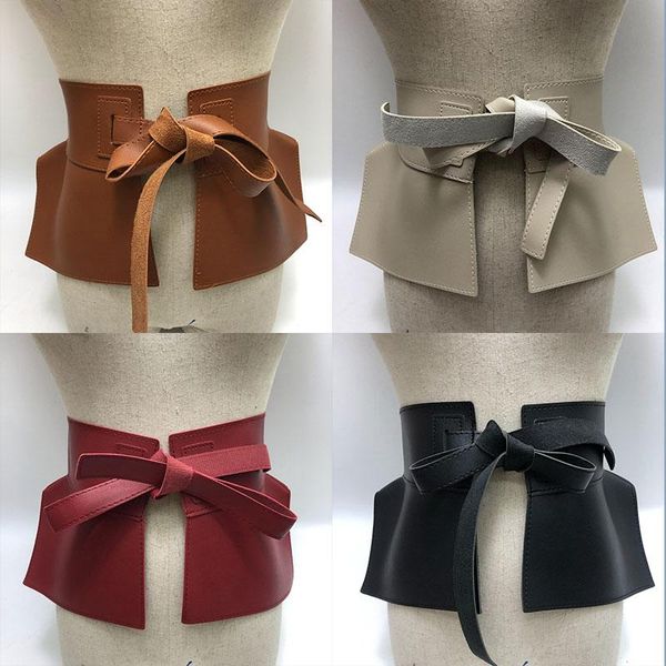 pu leather cummerbunds extra wide belt diy female dresses skirt waistband solid color 1pcs corset belt irregular bow waist, Black;brown
pu leather cummerbunds extra wide belt diy female dresses skirt waistband solid color 1pcs corset belt irregular bow waist, Black;brown