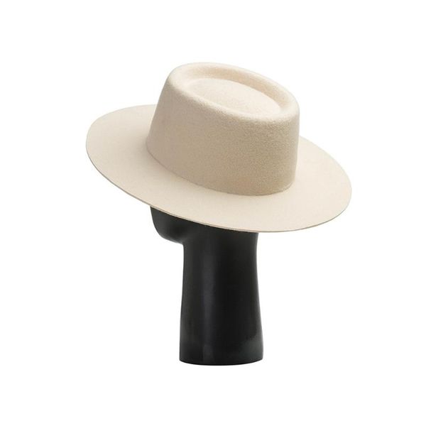 wide brim hats 2021 ring fedroa for women 100% wool white wedding fashion party hat autumn winter warm wholesale, Blue;gray
wide brim hats 2021 ring fedroa for women 100% wool white wedding fashion party hat autumn winter warm wholesale, Blue;gray