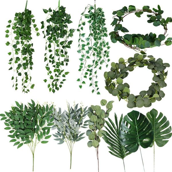 artificial plants green ivy leaves artificial vine fake plants leaf garland vine party supplies wedding garden home decor
artificial plants green ivy leaves artificial vine fake plants leaf garland vine party supplies wedding garden home decor