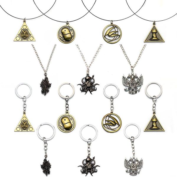 pendant necklaces badge shape online game arknights necklace jewelry hip hop trinket for party accessory cosplay gifts, Silver
pendant necklaces badge shape online game arknights necklace jewelry hip hop trinket for party accessory cosplay gifts, Silver