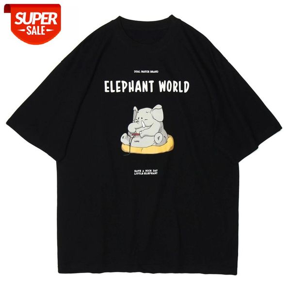 streetwear funny elephant printed t shirt men casual summer 2021 harajuku loose fashion short sleeve hip hop black #gh1o, White;black
streetwear funny elephant printed t shirt men casual summer 2021 harajuku loose fashion short sleeve hip hop black #gh1o, White;black