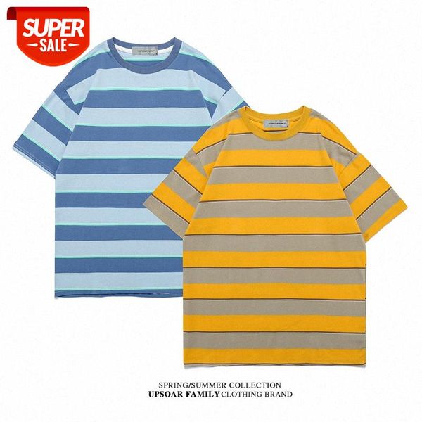 summer national striped short-sleeved t-shirt men and women couples loose ins hong kong style casual round neck half sleeve #wa5t, White;black
summer national striped short-sleeved t-shirt men and women couples loose ins hong kong style casual round neck half sleeve #wa5t, White;black