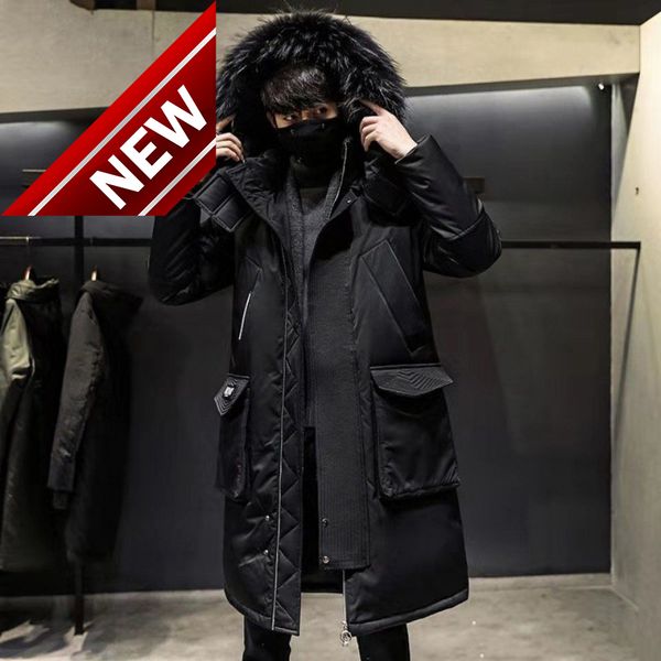 2021 men fashion thicken jackets coats hooded warm long white duck down winter outdoor parkas, Black
2021 men fashion thicken jackets coats hooded warm long white duck down winter outdoor parkas, Black