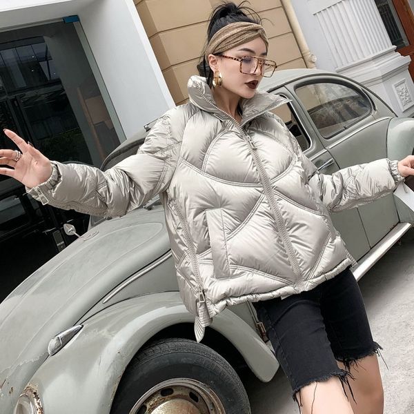 down jacket short women's winter loose dress foreign style bright color versatile off-season white duck, Black
down jacket short women's winter loose dress foreign style bright color versatile off-season white duck, Black