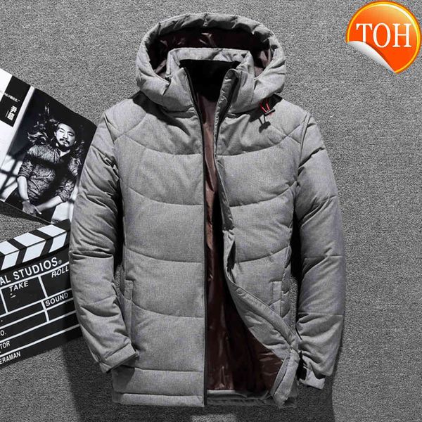 for winter jacket men outerwear clothes abrigos white duck thick men's down coat snow parkas warm clothing, Black
for winter jacket men outerwear clothes abrigos white duck thick men's down coat snow parkas warm clothing, Black