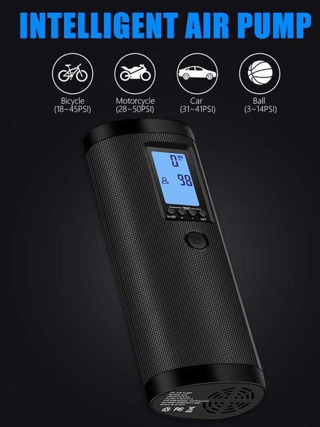 bike pumps mini pump electric portable lcd digital display screen usb car inflator bicycle air compressor cycling accessories
bike pumps mini pump electric portable lcd digital display screen usb car inflator bicycle air compressor cycling accessories