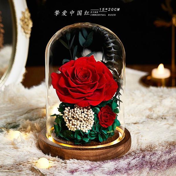 decorative flowers & wreaths creative birthday gift preserved flower decoration rose in glass dome decor dried valentine's day for girl
decorative flowers & wreaths creative birthday gift preserved flower decoration rose in glass dome decor dried valentine's day for girl