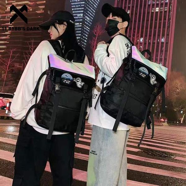 backpack 11 bybb's dark large multifunction travel reflective label men women school bag oxford cloth streetwear accessories
backpack 11 bybb's dark large multifunction travel reflective label men women school bag oxford cloth streetwear accessories