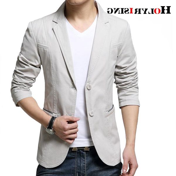 men's suits & blazers spring 2021 causal business blazer man khaki single-breasted cotton slim suit jacket plus large size 5xl 18795-5, White;black
men's suits & blazers spring 2021 causal business blazer man khaki single-breasted cotton slim suit jacket plus large size 5xl 18795-5, White;black