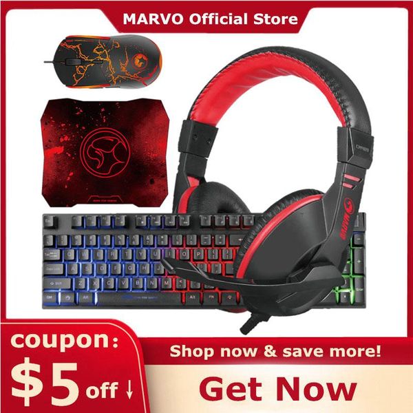 keyboard mouse combos marvo cm409 advanced gaming combo 4-in-1 stereo headset with closed-type design 6d 3200dpi
keyboard mouse combos marvo cm409 advanced gaming combo 4-in-1 stereo headset with closed-type design 6d 3200dpi