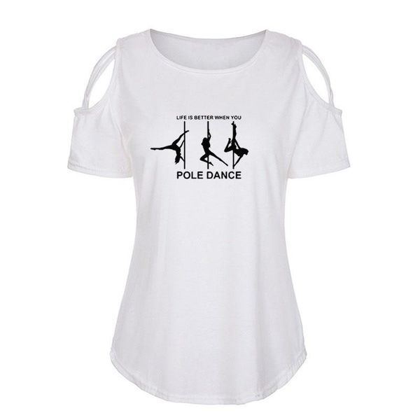 women's t-shirt 2021 summer print pole dance tshirt casual women o-neck tee shirt femme clothes balck cotton short sleeve, White
women's t-shirt 2021 summer print pole dance tshirt casual women o-neck tee shirt femme clothes balck cotton short sleeve, White