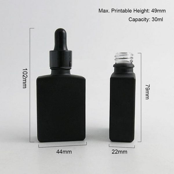 storage bottles & jars 100pcs 30ml square glass essential oil empty black frosted bottle,with aluminum dropper pipette containers
storage bottles & jars 100pcs 30ml square glass essential oil empty black frosted bottle,with aluminum dropper pipette containers