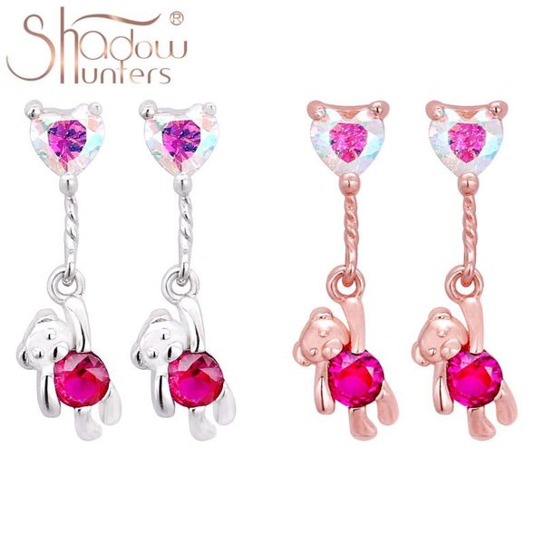 shadowhunters 925 silver pink little bear hanging with heart balloon earrings cute drop earrings for young girl kolczyki damskie
shadowhunters 925 silver pink little bear hanging with heart balloon earrings cute drop earrings for young girl kolczyki damskie