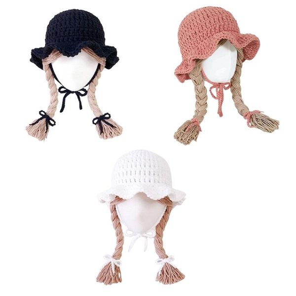 caps & hats handmade knitted baby girls wig hat born wigs brades kids crochet cap with plaits infants pography props headwear, Yellow
caps & hats handmade knitted baby girls wig hat born wigs brades kids crochet cap with plaits infants pography props headwear, Yellow