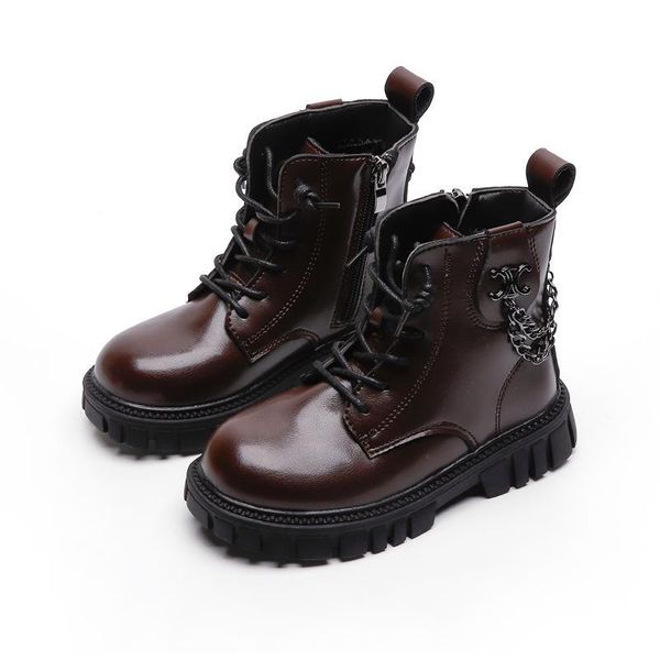 boots children' british style 2021 autumn boys and girls leather black short student leisure, Black;grey
boots children' british style 2021 autumn boys and girls leather black short student leisure, Black;grey