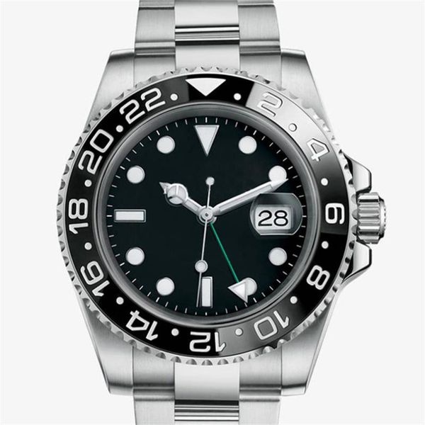 wristwatches man gmt ceramic bezel mens mechanical stainless steel automatic movement watch luxury sports self-wind jubilee master watches, Slivery;brown
wristwatches man gmt ceramic bezel mens mechanical stainless steel automatic movement watch luxury sports self-wind jubilee master watches, Slivery;brown