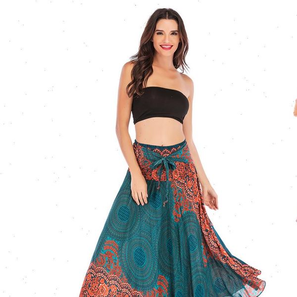 high waist bandage skirt thailand half body skirt beach vacation skirt belly dance bohemian indian cotton silk tulle, Black
high waist bandage skirt thailand half body skirt beach vacation skirt belly dance bohemian indian cotton silk tulle, Black