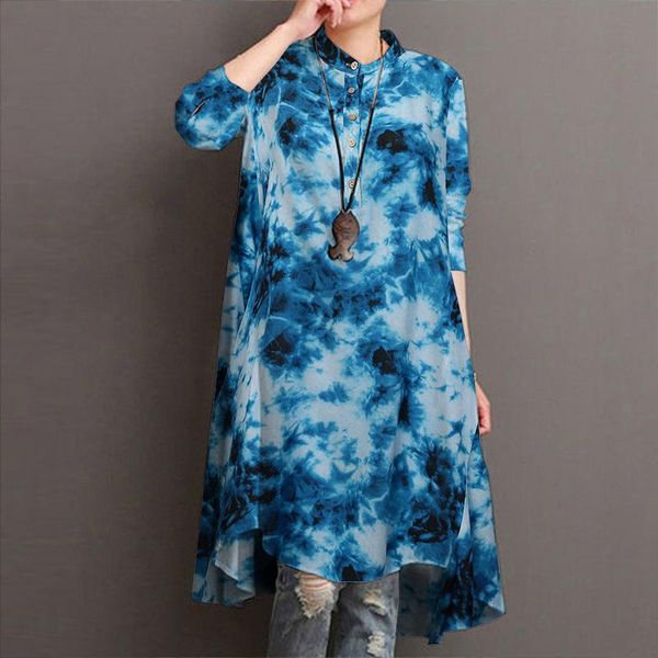 women's blouses & shirts summer women floral printed dress 2021 fashion 3/4 sleeve casual mini party vestido elegant o-neck girls causa, White
women's blouses & shirts summer women floral printed dress 2021 fashion 3/4 sleeve casual mini party vestido elegant o-neck girls causa, White