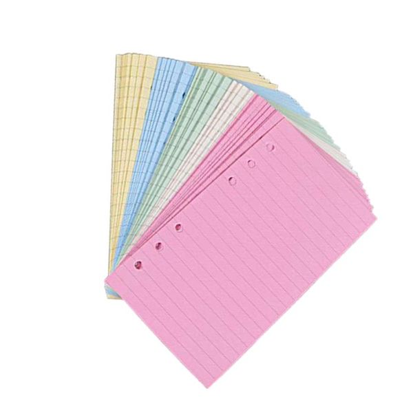 notepads 50 pages a6 colorful 6-hole ruled loose leaf paper planner note book filler, Purple;pink
notepads 50 pages a6 colorful 6-hole ruled loose leaf paper planner note book filler, Purple;pink