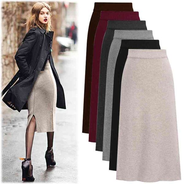 back slit bodycon elegant plus size pencil skirts for women 5xl 6xl autumn winter formal knitted high waist 210603, Black
back slit bodycon elegant plus size pencil skirts for women 5xl 6xl autumn winter formal knitted high waist 210603, Black