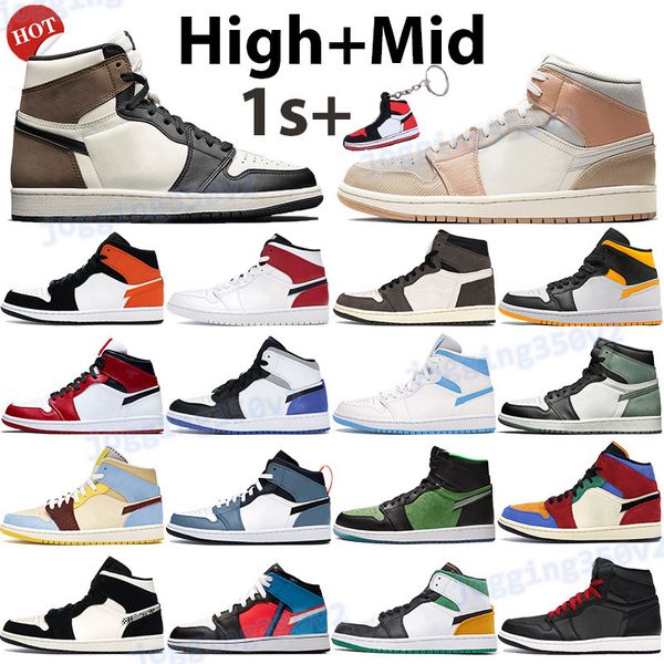 high jumpman 1 basketball shoes dark mocha travis scotts 1s mens sneakers mid unc chicago white gym red black red bred toe women trainers
high jumpman 1 basketball shoes dark mocha travis scotts 1s mens sneakers mid unc chicago white gym red black red bred toe women trainers