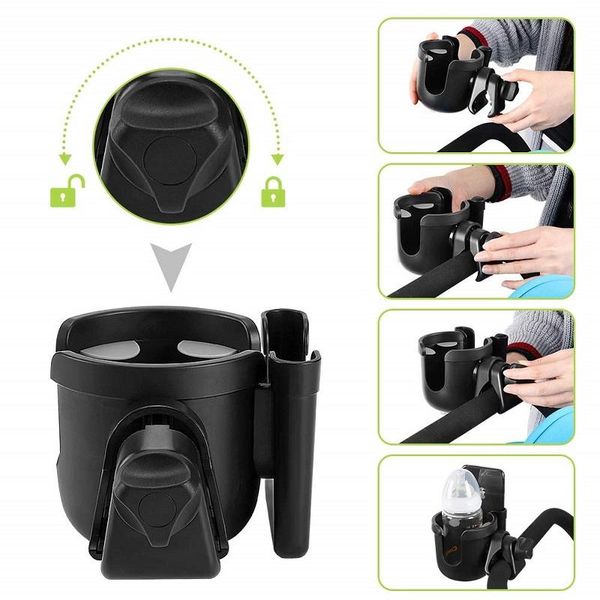 hooks & rails stroller cup holder milk bottle universal rotation pushchair with silicone gasket baby accessories
hooks & rails stroller cup holder milk bottle universal rotation pushchair with silicone gasket baby accessories