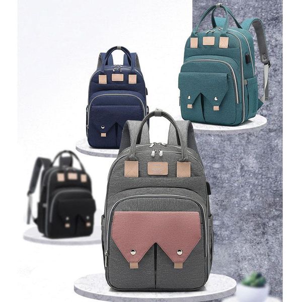 diaper bags mommy bag backpack portable outing multifunctional large capacity maternal and child travel
diaper bags mommy bag backpack portable outing multifunctional large capacity maternal and child travel