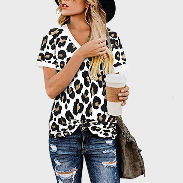 women leopard print t shirt v-neck clothes female floral prints summer 2021 casual tee women tshirt cotton xxl size, White
women leopard print t shirt v-neck clothes female floral prints summer 2021 casual tee women tshirt cotton xxl size, White