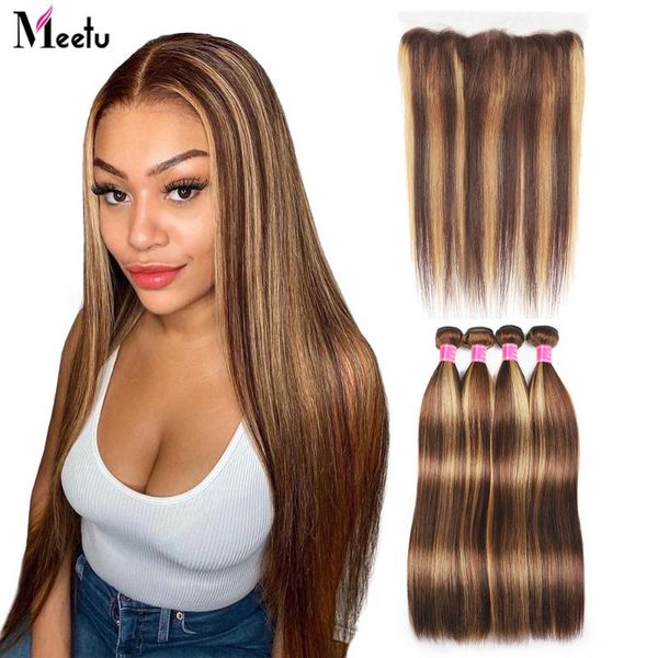 human hair bulks highlight bundles with frontal honey blonde bone straight brazilian 13x4 lace, Black
human hair bulks highlight bundles with frontal honey blonde bone straight brazilian 13x4 lace, Black