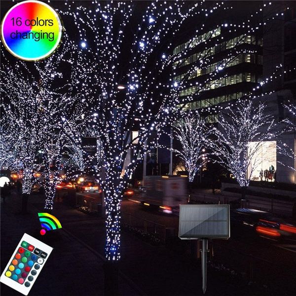strings 2pcs 16 color changing solar led string light remote control copper wire fairy garlands party wedding christmas outdoor decor
strings 2pcs 16 color changing solar led string light remote control copper wire fairy garlands party wedding christmas outdoor decor