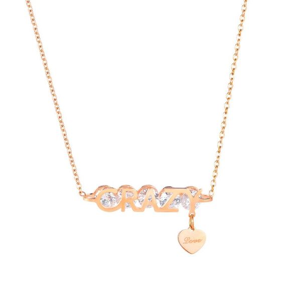chains -sale fashion zircon necklace stainless steel temperament heart-shaped jewelry for woman gift not fade wholesale, Silver
chains -sale fashion zircon necklace stainless steel temperament heart-shaped jewelry for woman gift not fade wholesale, Silver