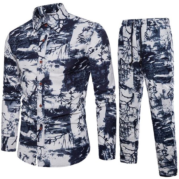 men's tracksuits set 2021 spring shirt + trousers two-piece suite fashion mens clothing autumn casual male dress plus size -5xl, Gray
men's tracksuits set 2021 spring shirt + trousers two-piece suite fashion mens clothing autumn casual male dress plus size -5xl, Gray