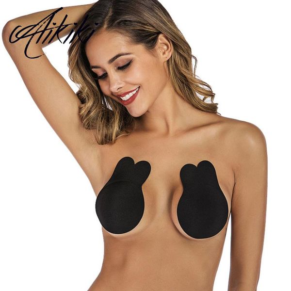 2 pairs silicone bra women self adhesive underwear strapless push up bra invisible ear lingerie sticky sexy, Red;black
2 pairs silicone bra women self adhesive underwear strapless push up bra invisible ear lingerie sticky sexy, Red;black