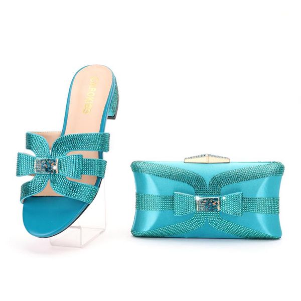 slippers 2021 italian design africa nigeria high heel flat party dinner diamond wedding hand held bag women's shoes b, Black
slippers 2021 italian design africa nigeria high heel flat party dinner diamond wedding hand held bag women's shoes b, Black