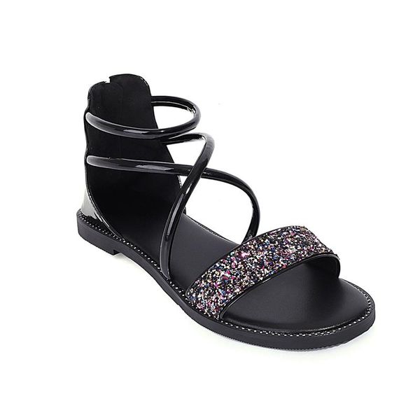 sandals zapatos de mujer 2021 summer shoes woman flat sandalias thin strips gladiator beach ladies flip flops slides 2156, Black
sandals zapatos de mujer 2021 summer shoes woman flat sandalias thin strips gladiator beach ladies flip flops slides 2156, Black