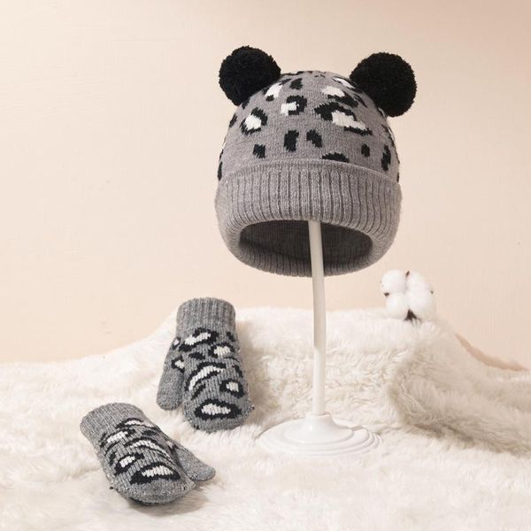 caps & hats winter children's knitted woolen hat and gloves two-piece leopard warm beanie 2021 brand solid cute lovely cap gifts, Yellow
caps & hats winter children's knitted woolen hat and gloves two-piece leopard warm beanie 2021 brand solid cute lovely cap gifts, Yellow