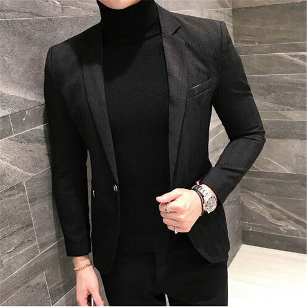 size 3xl new brand slim fit casual grey blue black men jacket blazer masculino stylish blazers for 1zcv, White;black
size 3xl new brand slim fit casual grey blue black men jacket blazer masculino stylish blazers for 1zcv, White;black