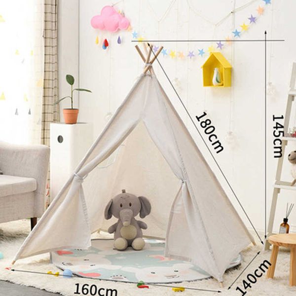 portable 1.8m children tents tipi play house kids cotton canvas indian tent wigwam child toy teepee room decoration
portable 1.8m children tents tipi play house kids cotton canvas indian tent wigwam child toy teepee room decoration