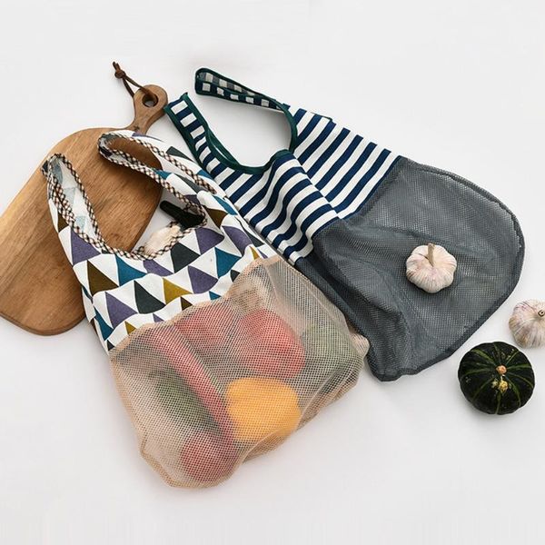 mesh vegetable fruit storage handbag washable shopping bag grocery ginger garlic for outdoor stuff organizing supplies
mesh vegetable fruit storage handbag washable shopping bag grocery ginger garlic for outdoor stuff organizing supplies