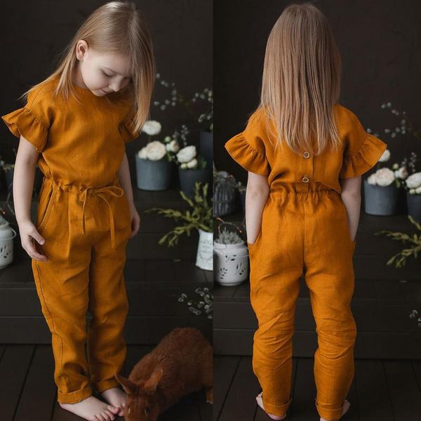 jumpsuits 2021 fashion toddler kids baby girls rompers ruffle solid button romper jumpsuit girl summer clothes 12m-5t, Blue
jumpsuits 2021 fashion toddler kids baby girls rompers ruffle solid button romper jumpsuit girl summer clothes 12m-5t, Blue