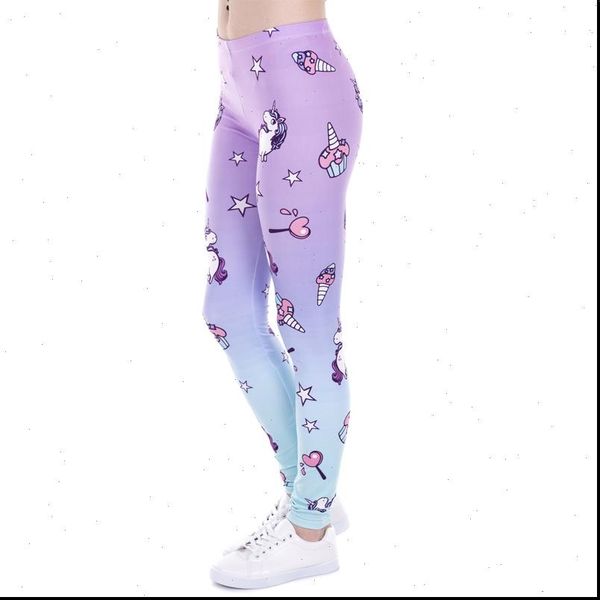 2021 women leggings unicorn rainbow printed high elastic legins fitness legging slim high waist gothic casual plus size trousers, Black
2021 women leggings unicorn rainbow printed high elastic legins fitness legging slim high waist gothic casual plus size trousers, Black