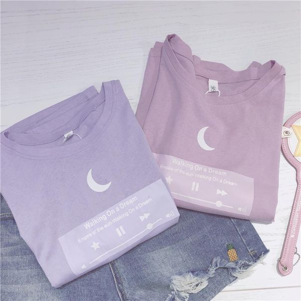 summer vintage women's kawaii print short sleeve t-shirt japane sailor moon fashion cute sweet casual female tee shirts, White
summer vintage women's kawaii print short sleeve t-shirt japane sailor moon fashion cute sweet casual female tee shirts, White